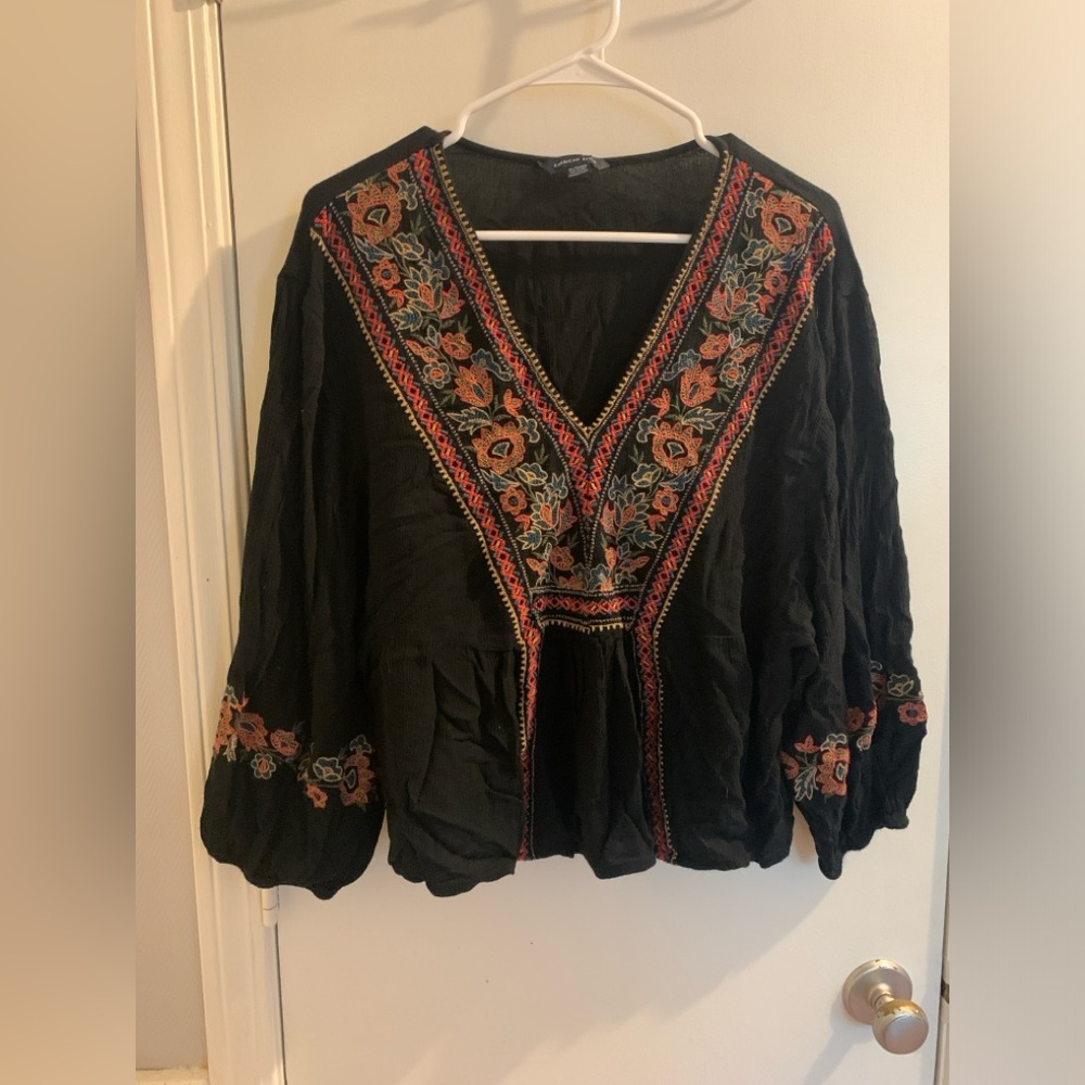 American Eagle XL Black Top